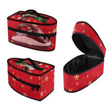 Cow Christmas Steam Iron Carrying Case Travel Case, Bag Only