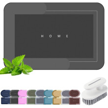 Quick-Dry Magic Bath Mat Non-Slip Absorbent
