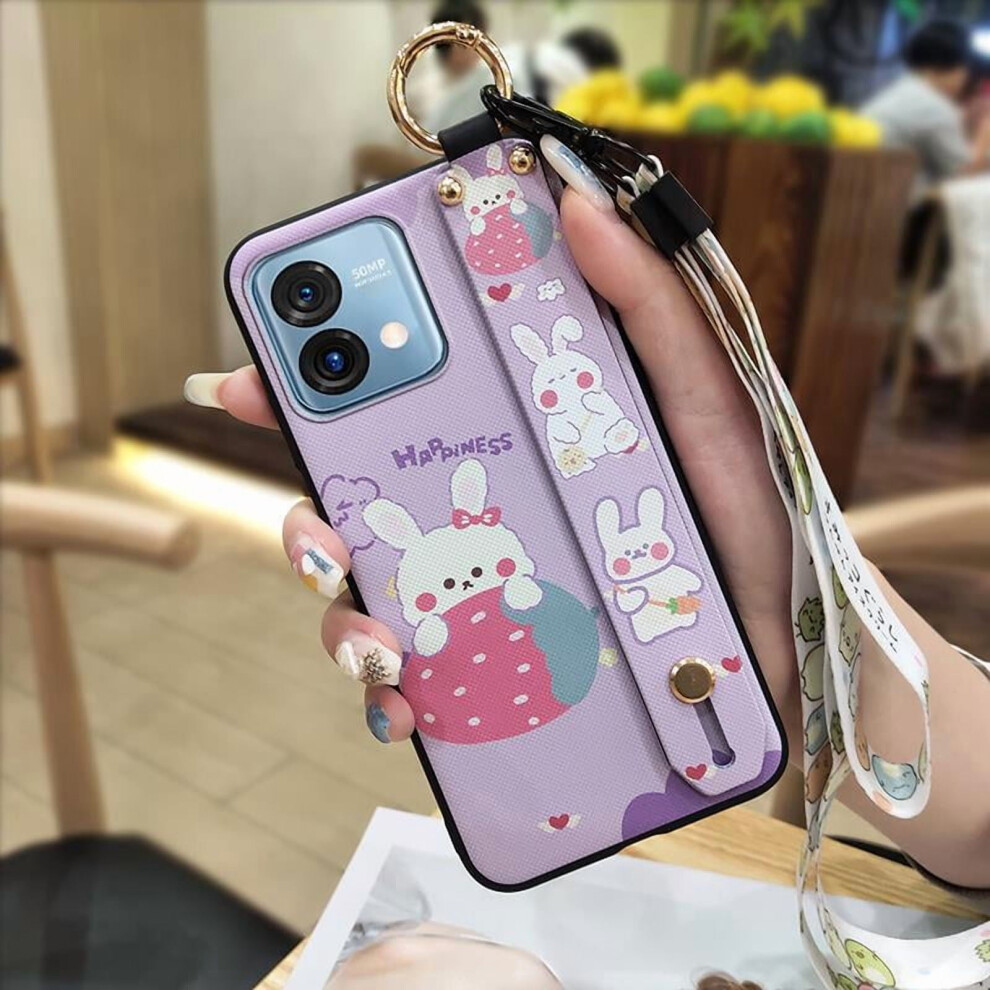 Moto G Stylus 5G 2023 Phone Case Soft Shockproof With Wrist 975221449375