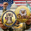 USA 250th Anniversary Ornament Liberty Bell Eagle Gold 1