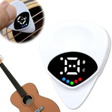 Digital Guitar Tuner and Pick with LED Screen 0.6mm 12-Tone
