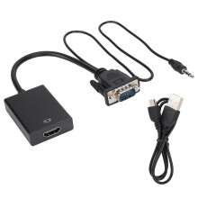 VGA to,VGA to Converter Cable With Audio For Projector PC HDTV 1080P,Converter cable