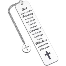 Christian Confirmation Bookmark Gift for Teens – Thank You Sponsor Appreciation Gift, Compatible with Catholic Baptism & Confirmation