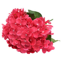 Artificial Flowers Outdoor Heart Decor Prop Fleece Hanging