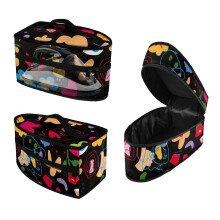 Abstract Doodles Polyester Travel Steamer Bag