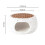 Artistic Rock Material Round Plate for Candle Heating,Insulation Base for Kitchen & Dining Room,Household Tableware B 7
