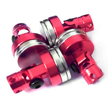 Rood Metaal Onzichtbare Magnetische Auto Shell Pijler RC Auto Shell Montage Pijler voor 1/10 Axiale SCX10 TRX4 D90 Redcat