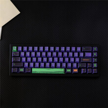 Comic Keycaps EVA01 BOW- Profile PBT Dye-Sub 78 Toetsen voor Mechanisch Gamingtoetsenbord 61/61/63/64/68 Lay-Outs D