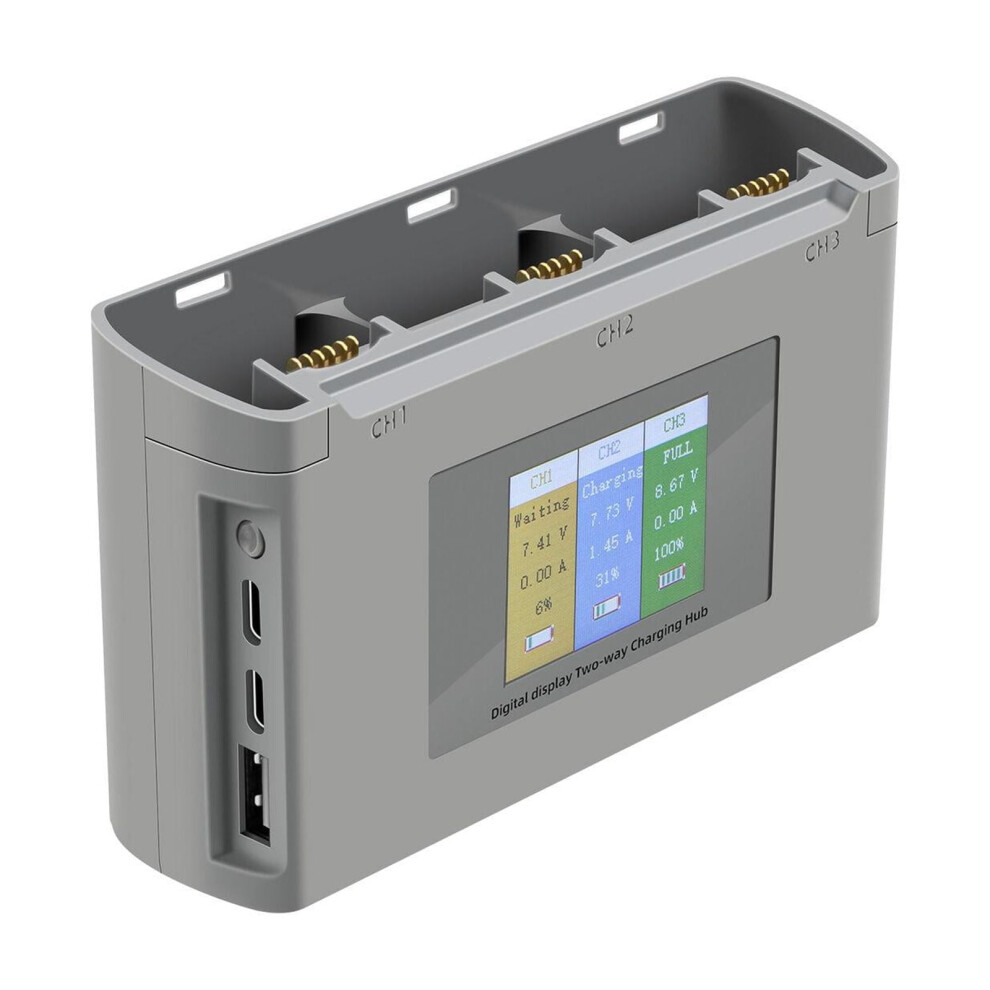 High-Capacity Charger Hub For Dji Mavic Mini 2/Se Drone Batteries, Supports Qc3.0, Fast Charging Solution 9399596196480
