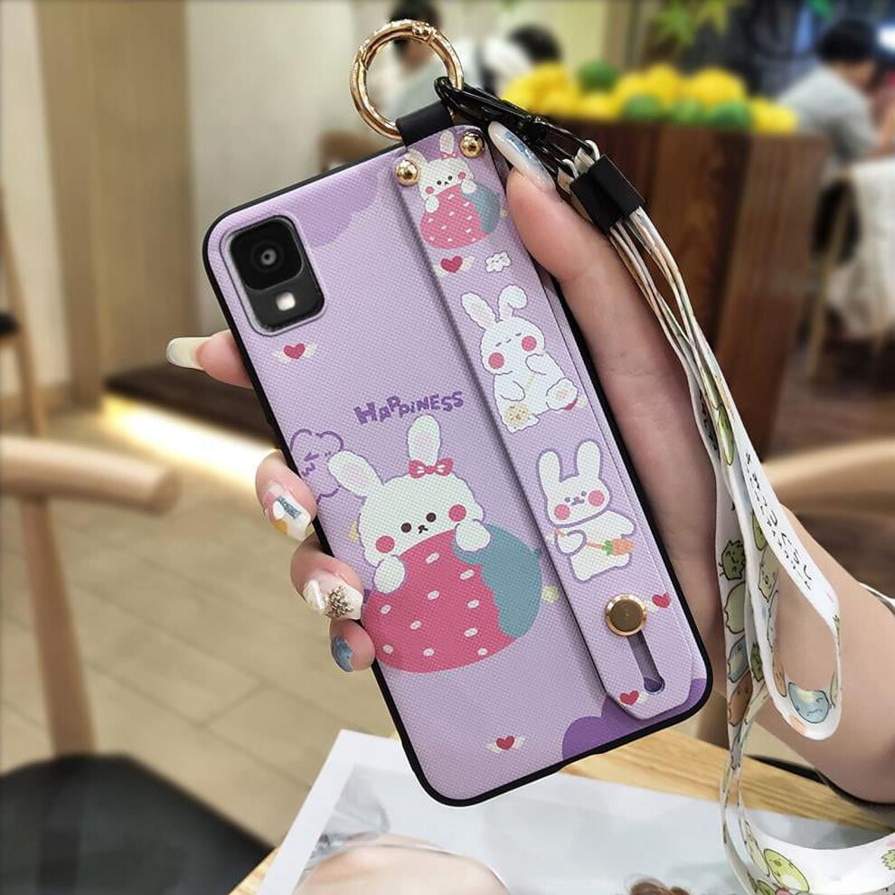 Phone Case Compatible With Tcl 30Z/30Le/T602dl Â Silicone Kickstand, Anti-Knock, Dirt-Resistant, Waterproof, Shockproof, Wrist Strap & Lanyard 9085618435889