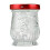 Beurrier rond en verre avec couvercle pour cuisine 1
