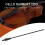 1-Pkg Stark Svart Kolfiber Cello Endpin 3/4 & 4/4 Cello Delar 4