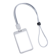 Retractable Lanyard with Identity Card Holder Water Resistant Clear Card Case Badge Holder with Retractable Badge Reel