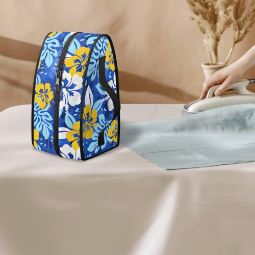 Floral Pattern Travel Iron Storage Bag Portable 2