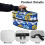 Floral Pattern Travel Iron Storage Bag Portable 5