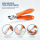 Nail Clipper Wide Jaw Slanted Long Handle 3