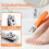 Nail Clipper Wide Jaw Slanted Long Handle 5
