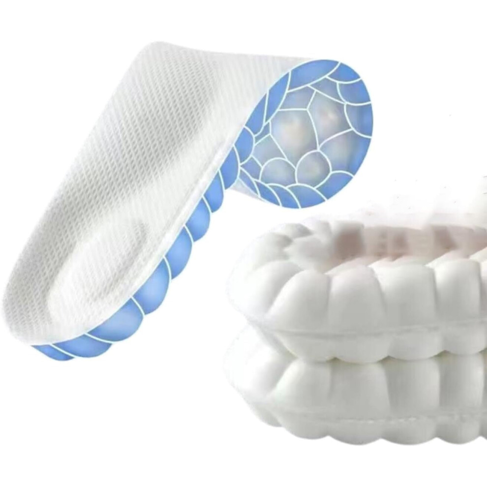 PU shoe insoles soft breathable shock-absorbing trimmable