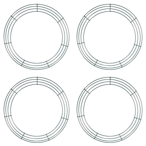 Wire Wreath Frame Metal Round 48 Inch 4/2/1 Pack