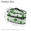 Clover Ladybug Pattern Travel Steamer Storage Case 6