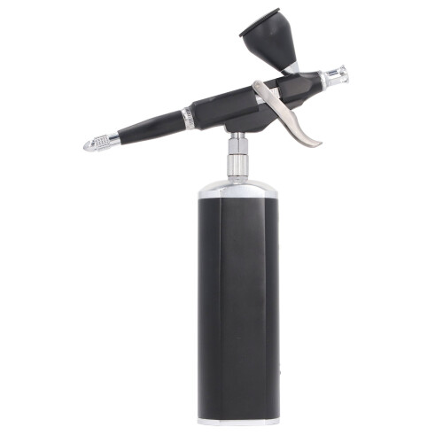 Ergonomic Design Airbrush Kit with Auto Stop Function Rechargeable Cordless Airbrush Adjustable Airflow Regulator Fine Atomization Two Connection 2