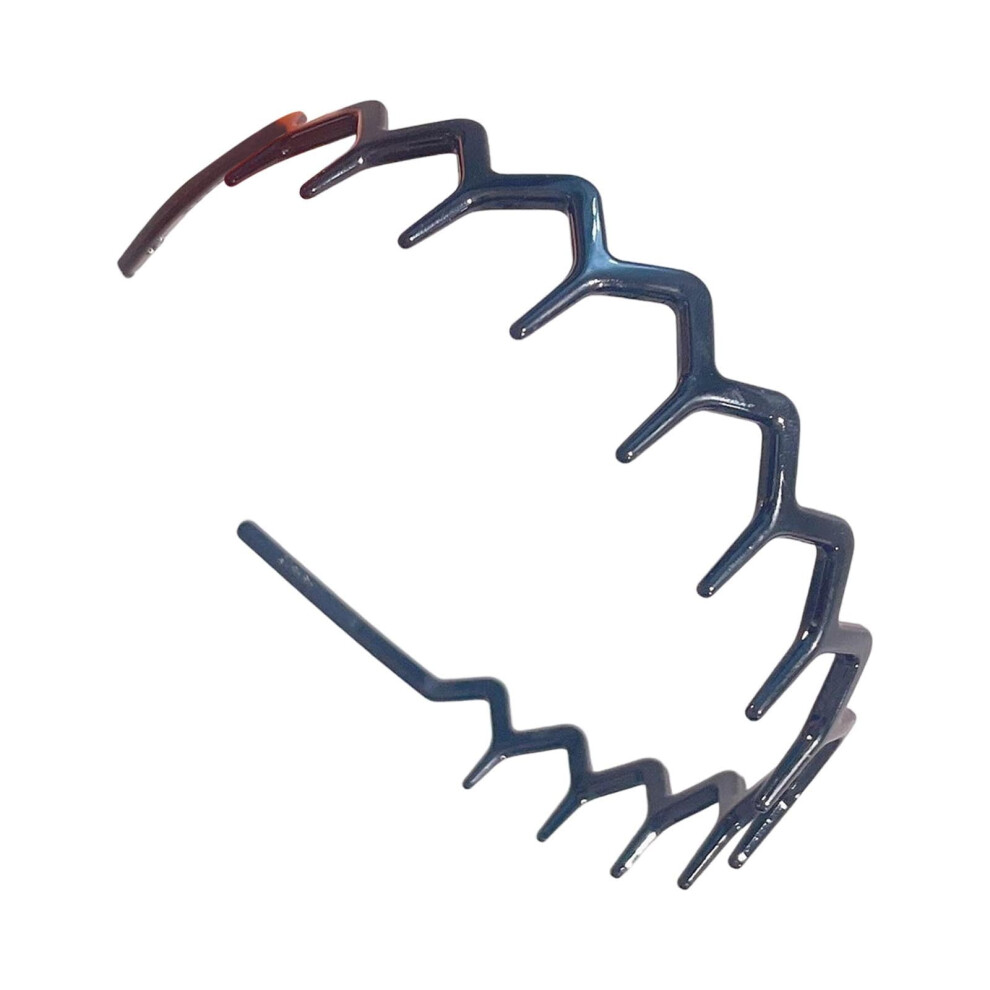 Women's U-Shape Hair Comb Headband - Reversible Korean