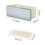 Compact Ice Maker System, Easy Release Ice Cube Tray for Convenient Refreshment, Stackable Freezer Ice Trays, BPA-Free and Odor-Proof Design, Perfect 8