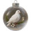 Hummingbird Crystal Glass Ornament Clear Ball 1