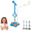 Star Microphone with Stand Adjustable Height Wired 1