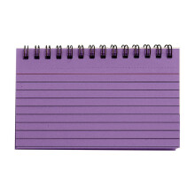 50pcs 3x5" Ruled Multicolor Index Cards, Spiral Note Taking Paper for School, Memory, Recipes, Memo – Compatible with Standard Index Card Holders