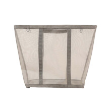 Collapsible Laundry Basket, Foldable Pop-up Laundry Hamper with Handles, Mesh Dirty Clothes Hamper for Laundry, Bathroom