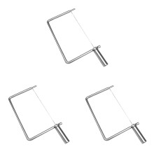 Stainless Steel Cheese Cutter – Heavy Duty, Even Slicing Tool for Home Kitchens & Microwave Steamer Bags; Compatible with Cheese, Butter, Vegetables