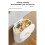 Kitchen Wall Mounted Trash Can Non Perforated Dual-Purpose Wall Mounted Flip Cover Trash Can Bathroom Garbage Bin 1