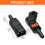 IEC320 C13 Female Power Adapter with Grounding Pin 2 Pack 3