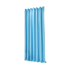 Stars Printed Blackout Curtain 100x135cm Sky Blue