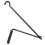 Black Steel Car Jack Handle for Roadside Assistance 1 Set 1