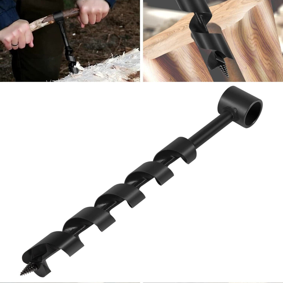 Scotch Eye Wood Auger Drill Bit For Camping Survival And Bushcraft Backpack Tool 9399596198262