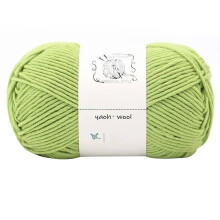 Hand-Knitted Yarn #2 Autumn Green, 1Pc=100G Hand Woven Cotton Yarn Soft Crochet Yarn for Hand Knitting Warm Sweater Sofa Cushion Scarf Diy