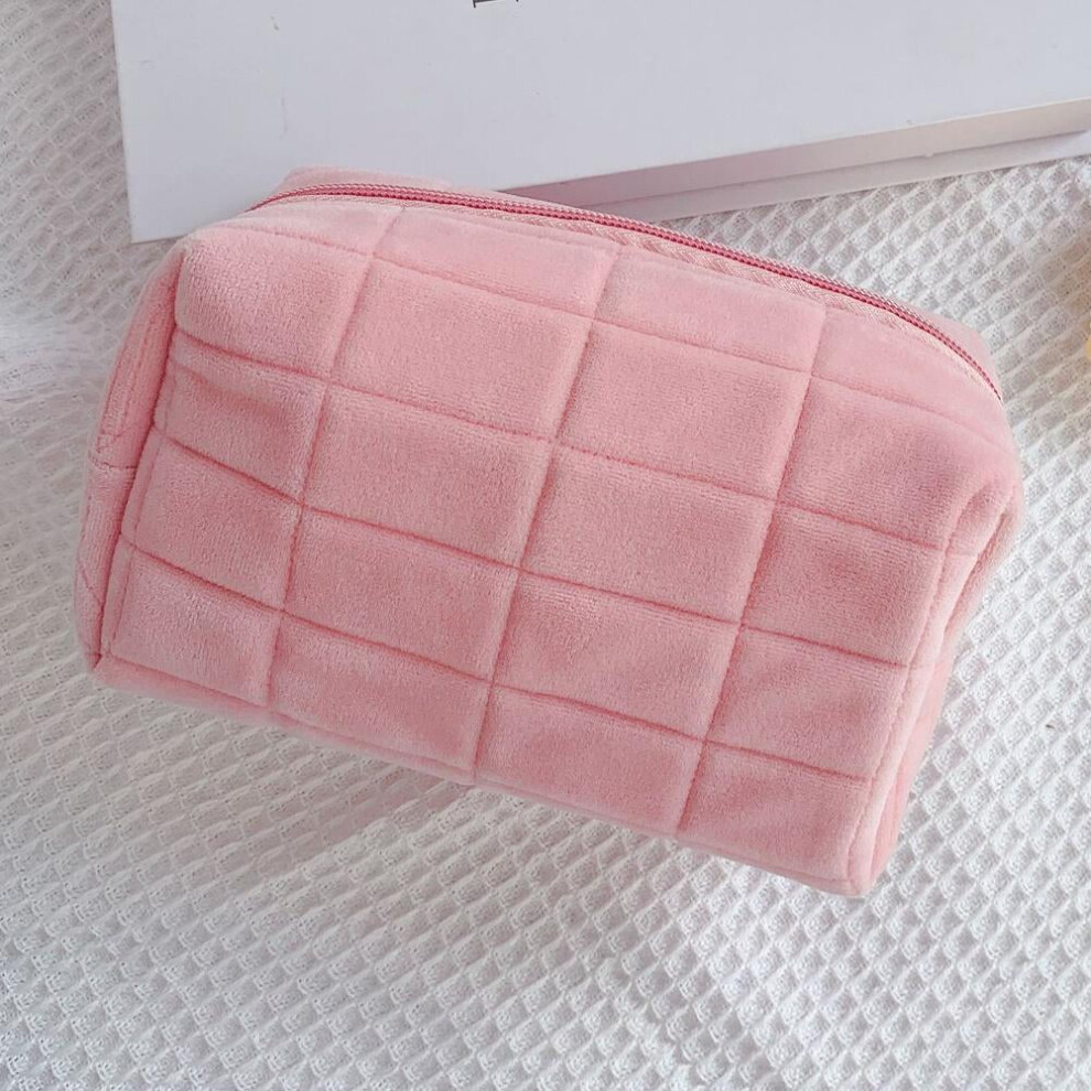 Velvet Decompression Makeup Bag for Convenient Storage and Travel, 18*10*7.5cm
