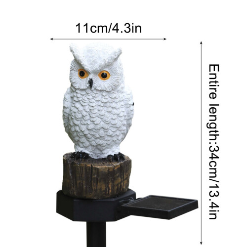 Bird-shaped solar garden stake lights waterproof LED 6-pack 2