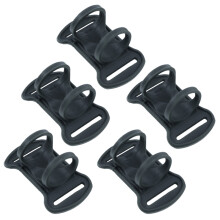 Headlamp Flashlight Holder Silicone Band 5 Pcs