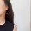 Women's Gold Silver Hoop Earrings Round Thick Circular 5