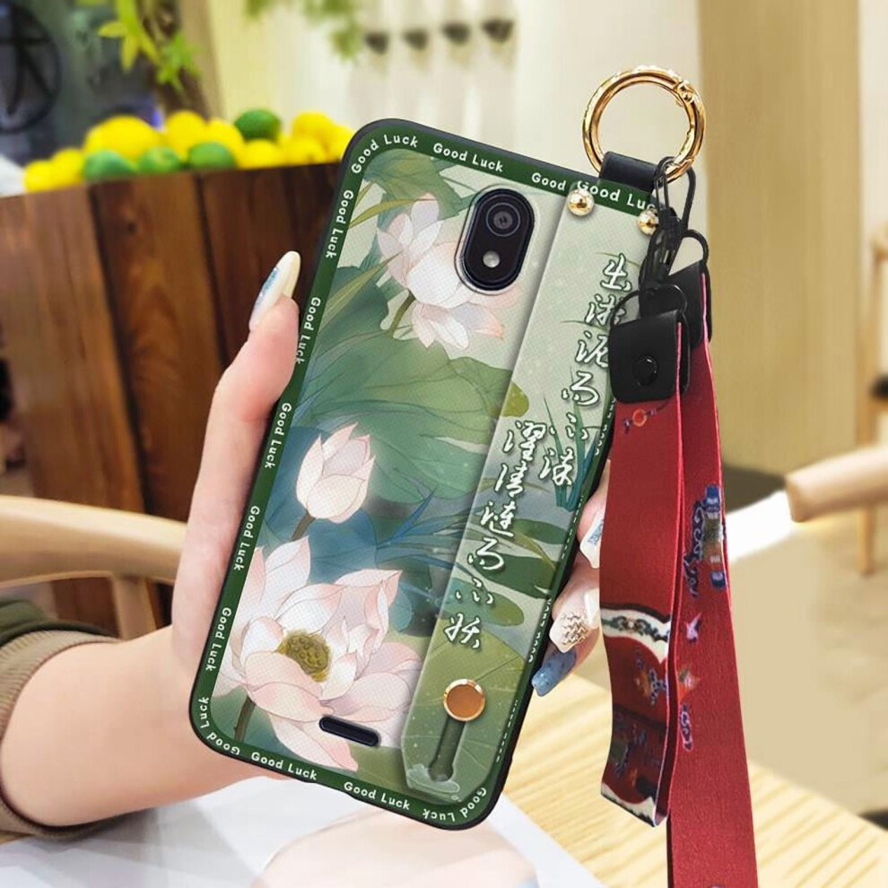 Phone Case For Nokia C100 Â Waterproof, Shockproof, Wristband & Kickstand, Anti-Dust, Anti-Knock, Chinese Style 9085618872967