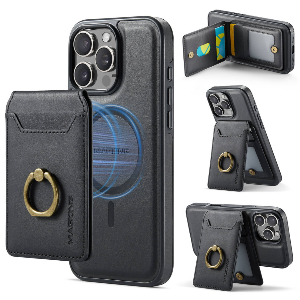 Wallet Case With Card Holder & Magnet For Compatible With Iphone 16 Pro Max, 16 Plus, 16 Pro Â Leather 9482726343929