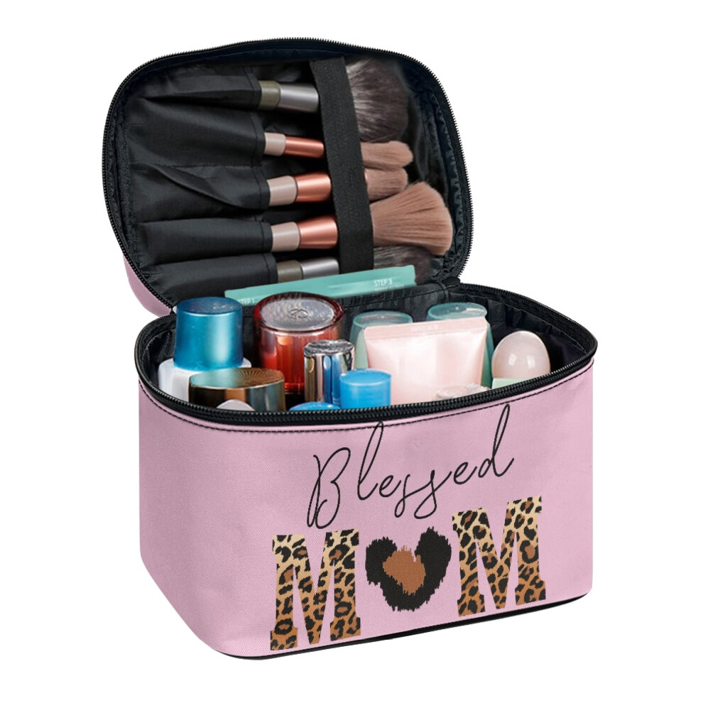 Makeup Case Organizer Mother's Day Gift Travel Make Up Organizer Daily (8.86"x6.5"x5.9") Gift