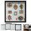 Mini Museum Silhouette Box Photo Frame Set with Mini Figures 7