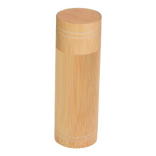 Fine Workmanship Bamboo Tea Jar, Eco Friendly Portable Airtight Loose Tea Storage Natural Material (S)