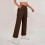 Women's Cargo Pants Elastic Waist Button Front Multiple 5