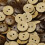 Coconut Shell Buttons Light Brown 1/2 Inch 300 Pieces 1