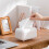 Wall Mounted Toilet Paper Holder Non-Perforated Durable 4